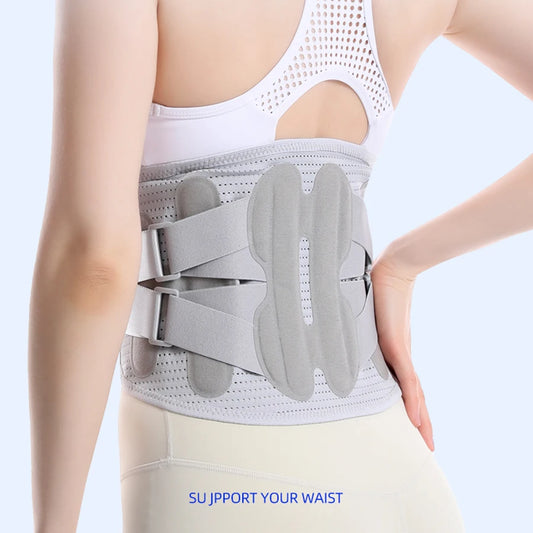 Back Brace Adjustable Back Support Belt Breathable Lower Back Brace for Lower Pain Relief Lumbar Support Belt