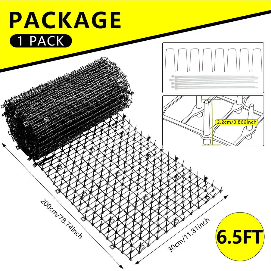 Scat Mat for Cats with Spikes Cat Repellent Dog Digging Deterrent Pad for Indoor Outdoor Sofa Garden Flowerbeds Garden Supplies