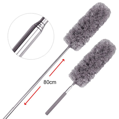 Duster Dust Cleaner Adjustable Stretch Extend Microfiber Feather Duster Furniture Dust Brush Household Cleaning Tools