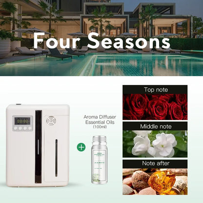 NAMSTE Hotel Professional Aroma Diffuser Electric Aromati Oasis 160ML Essential Oil Capacity Air Freshener Bluetooth Control