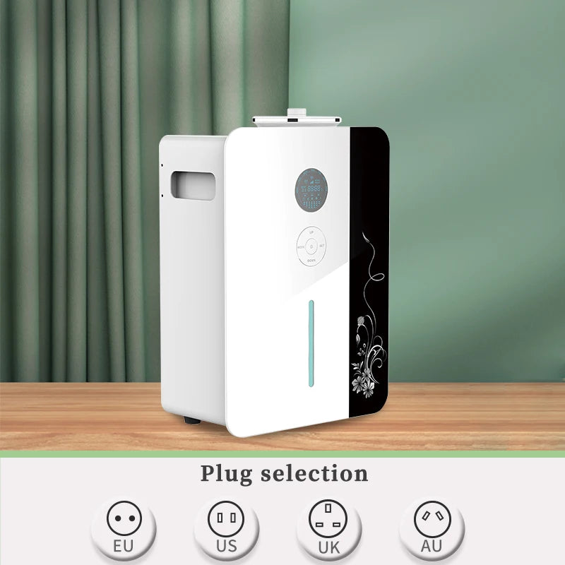 3000m³ Air Purifier Electric Perfume Machine Aroma Diffuser WIFI HVAC 800ML Capacity Metal Body Commercial Home Use Aromatizador