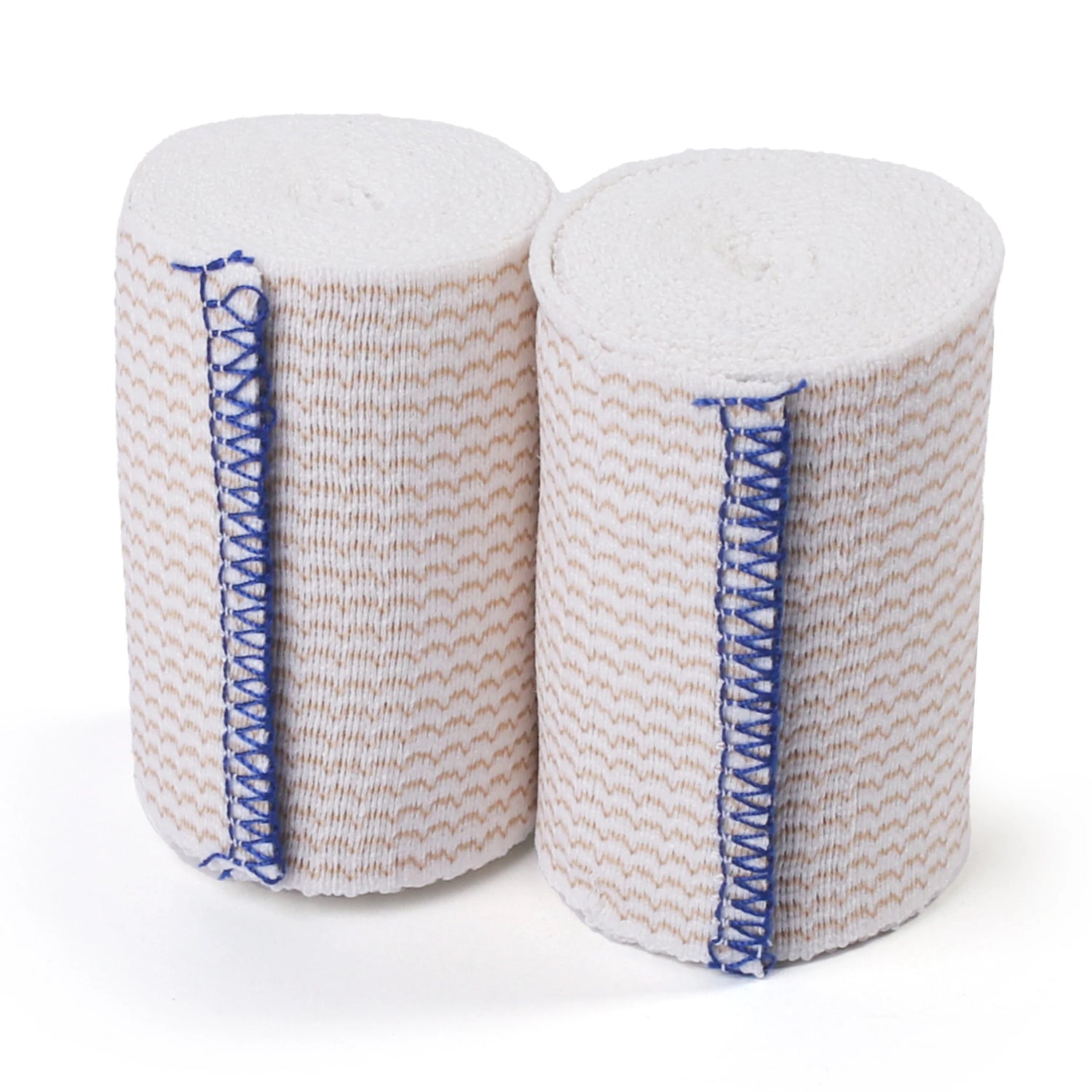 4 Rolls 3 inch x 5 yds Elastic Bandage Wrap, Cotton Compression Bandage Wrap with Self-Closure,Support &amp; First Aid for Sports