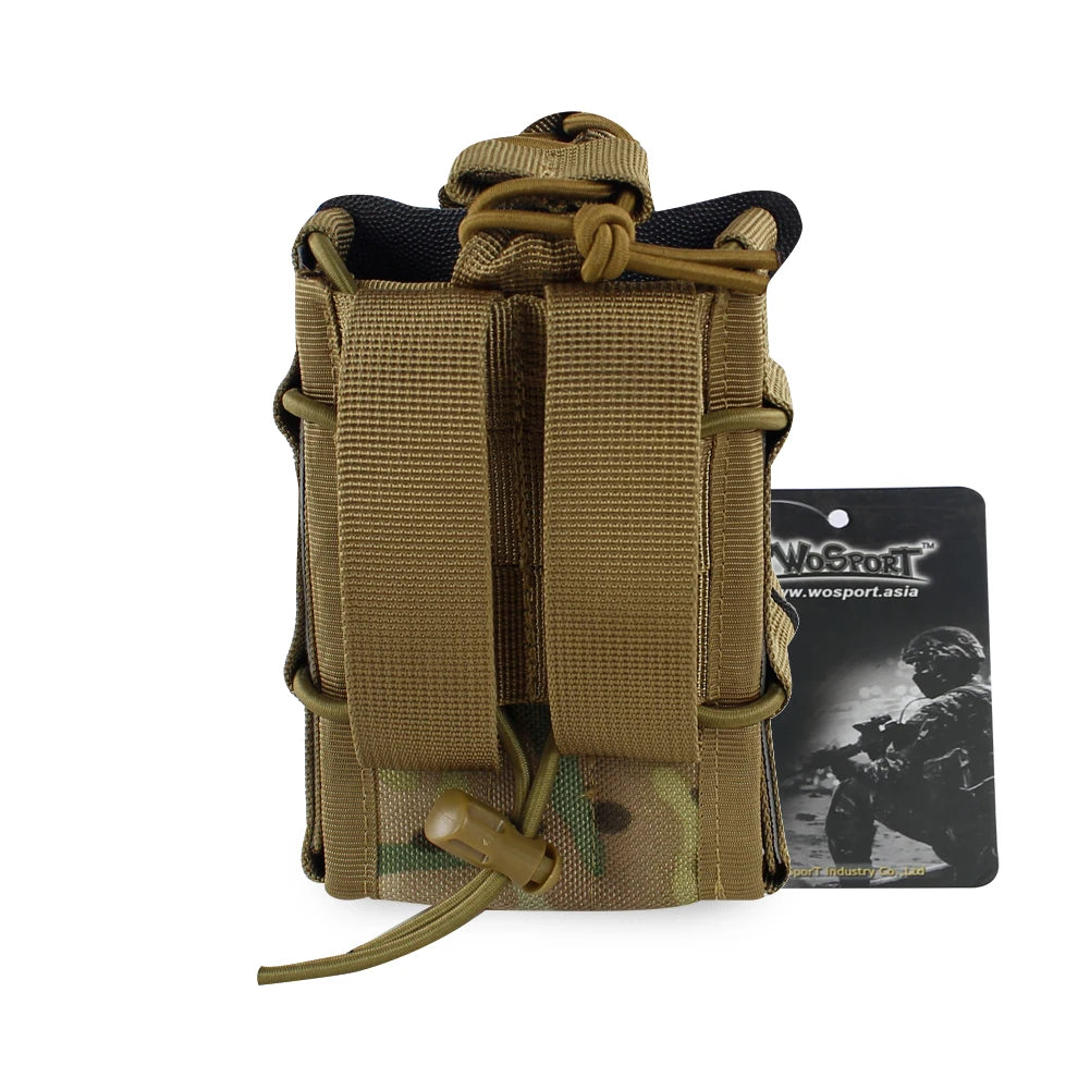 Molle Double Magazine Pouch for M4 M14 M16 AR15 G36 7.62/5.56mm Mag Holster Case Hunting Mag Pouch Accessories Bag