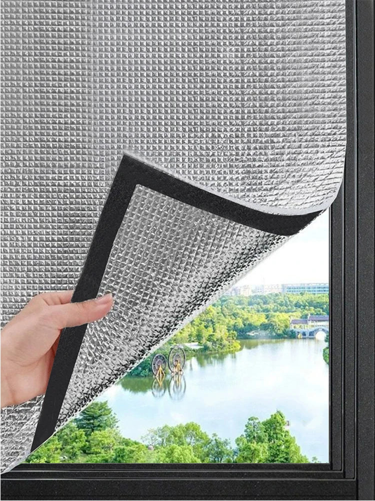 Window and roof sunshades, sun visors and sunshade insulation film,door curtains,DIY can be cut, car sunshades，Indoor insulation