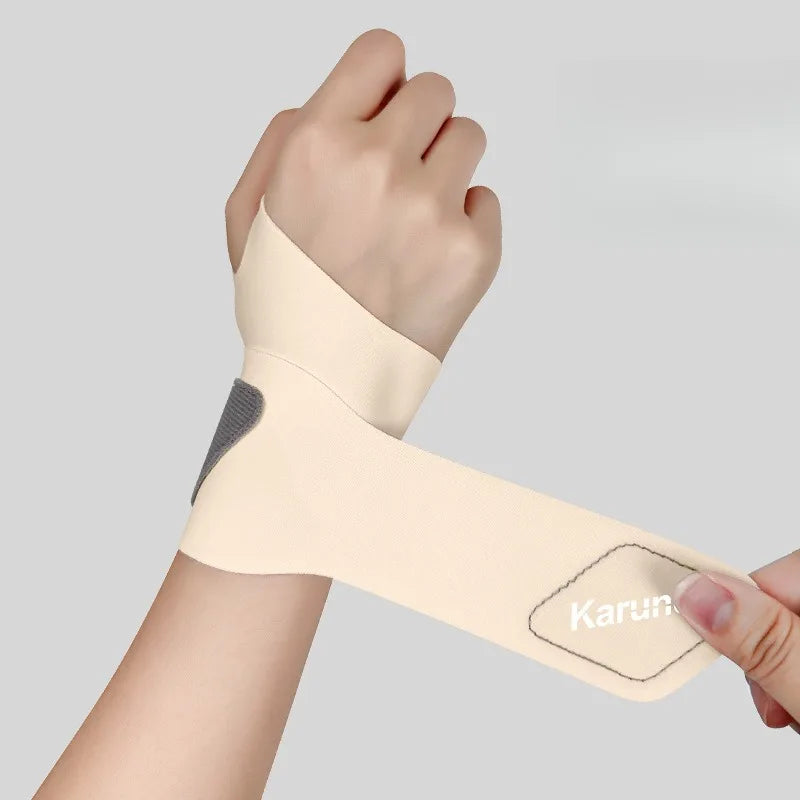Fixed Spandex Sport Wrist Guard Wrist Sprain Tendonitis with Fastener Tape Wristband Ultra Thin Joint Brace  Fitness Sports Wrap