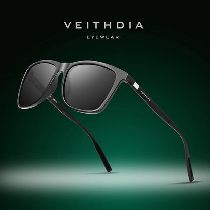 Polarized Sunglasses Men UV400 | Retro Aluminum TR90 Eyewear