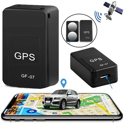 Mini GPS Tracker GF07 Car GPS Tracker Position APP Magnetic Real-time GPS Tracking Device Anti-lost Alarm Vehicle GPS Locator