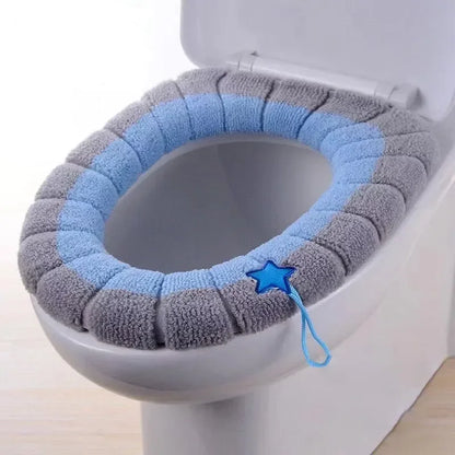Warm Toilet Seat Cover Comfortable Thick Knitted