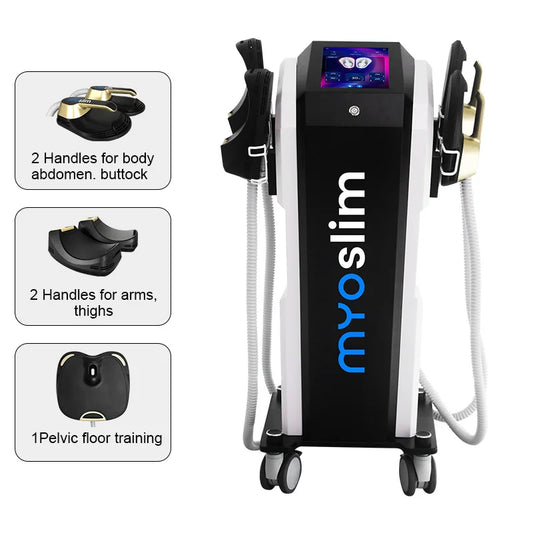 EMS Body Sculpt Muscle Stimulate Machine 6500W EMS Electric Slimming Hiemt Fat Burner Pelvic Stimulation Salon