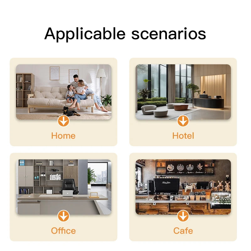 1500m³ Home Fragrance Perfume Oil Scent Diffuser Machine 500ML Air Freshener Metal Body Dorm Room Essentials WIFI Bluetooth APP