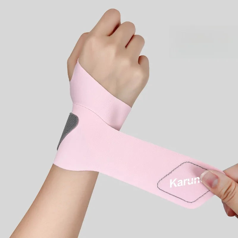 Fixed Spandex Sport Wrist Guard Wrist Sprain Tendonitis with Fastener Tape Wristband Ultra Thin Joint Brace  Fitness Sports Wrap
