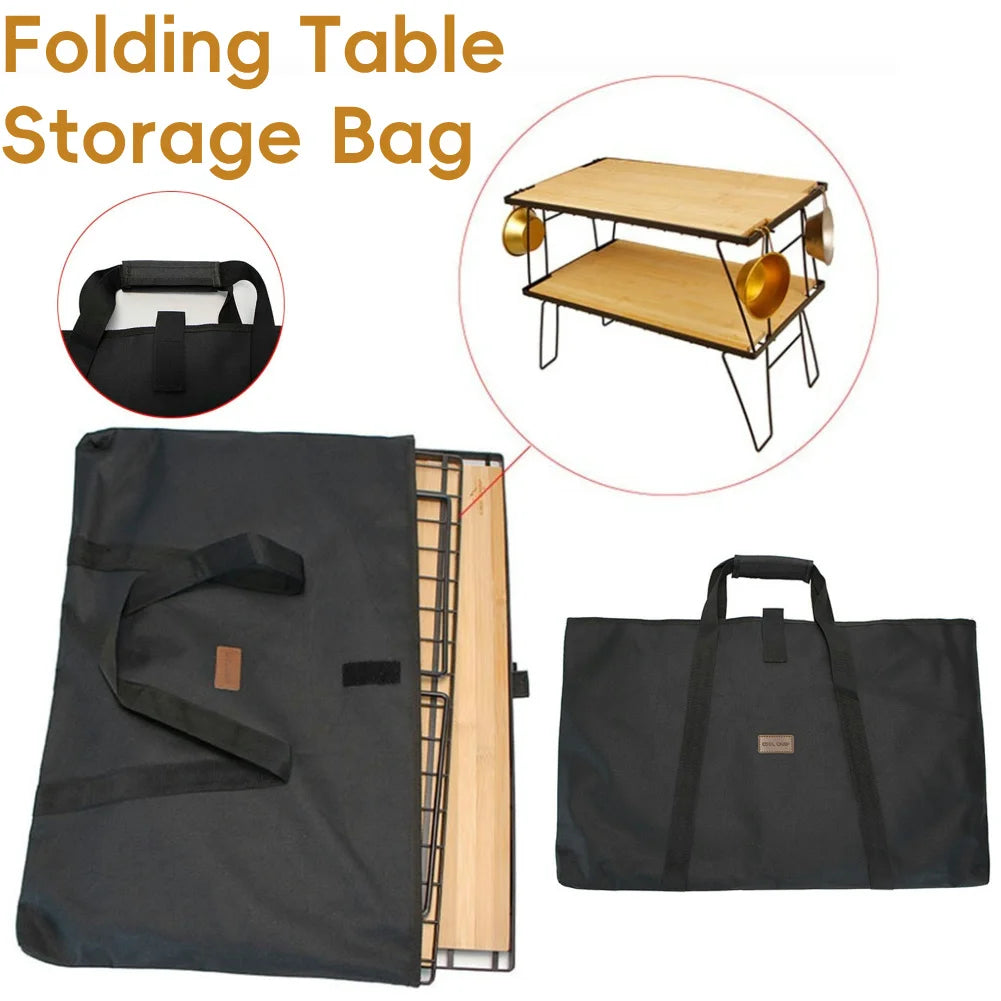 Multifunctional Oxford Carry Bag with Handle Waterproof Outdoor Storage Bag Camping Table Carry Bag for Camping Outdoor Picnic