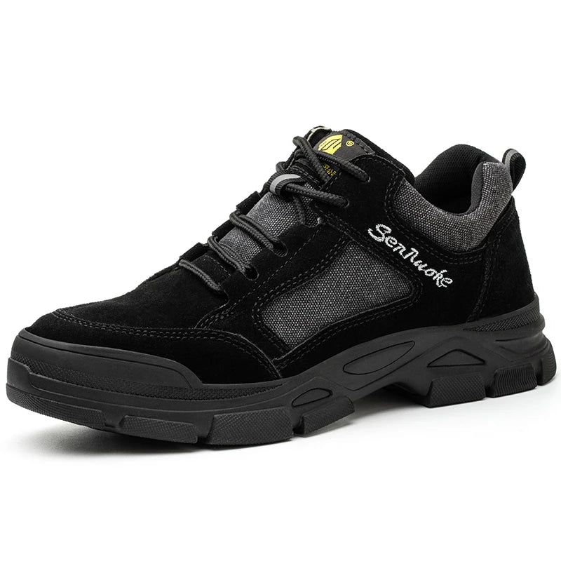 Safety Shoes Men for Work Lightweight Sport Sneakers Steel Toes Free Shipping Safety Tennis Protection for the Feet Original