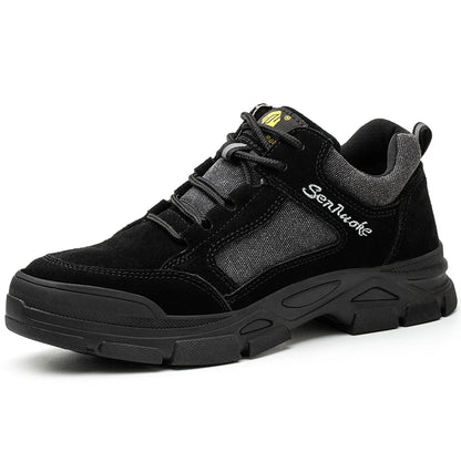 Safety Shoes Men for Work Lightweight Sport Sneakers Steel Toes Free Shipping Safety Tennis Protection for the Feet Original