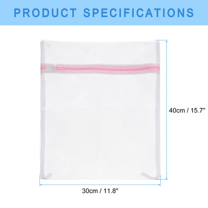 2/3/5pcs Mesh Wash Bag Mesh Laundry Bags Travel Storage Organize Bags with Zipper for Delicate Clothing Laundry Stocking