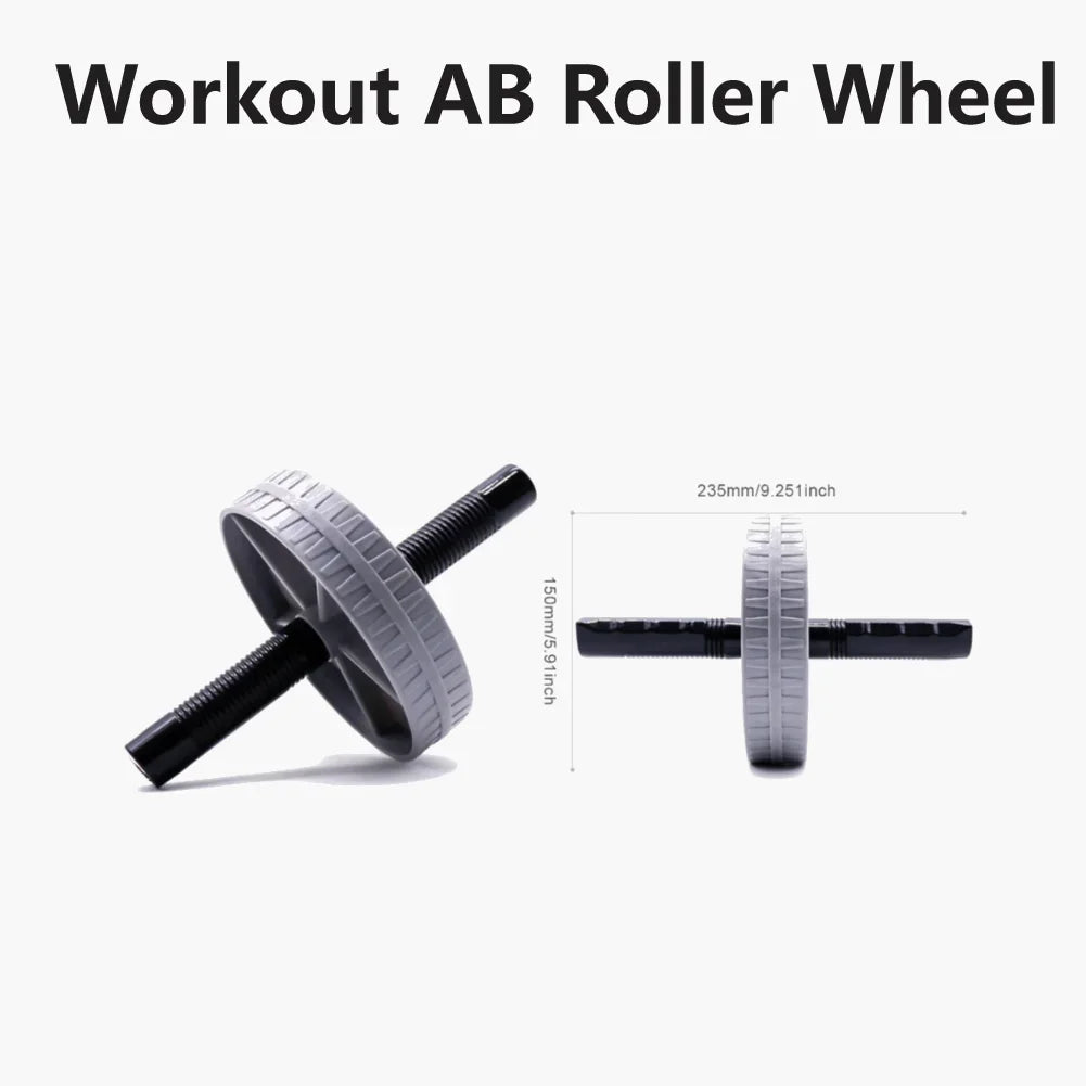 Abdominal Training Roller No Noise Core Strength Training Roller Wear-Resistant Abs Workout Equipment for Gym Strength Workout