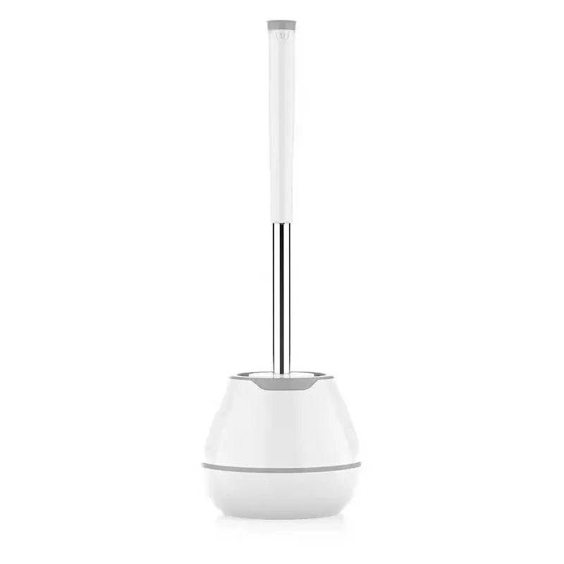 Toilet Brush WC Cleaner Floorstand Silicone Bristle Bathroom Cleaning Bowl Brush Set With Tweezers Bathroom Accessories