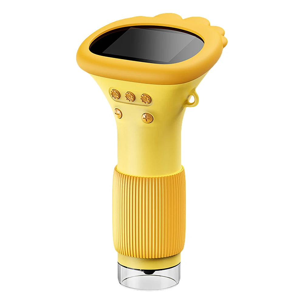 1000X Handheld Digital Microscope 2 Inch IPS Screen Handheld HD Microscope 2MP Lens Mini Portable Microscopes with 8 LED Light
