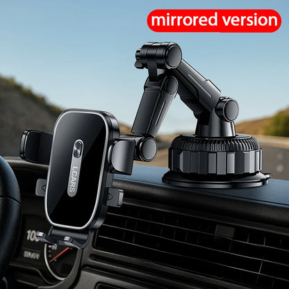 New Car Phone Mount Stable Anti Vibration Suction Cup Stand Rotatable Universal Dashboard Holder for Pickup Truck SUV