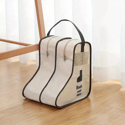 1pc Multi-Functional Boot Storage Bags with Handles, Shoe Protector Bags Suitable for Long and Short Boots - Lightweight Design