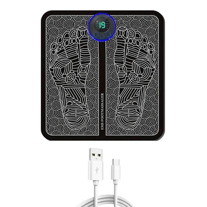 Foot Massager Stimulation Pad Electric Foot Massage With Remote 8 Mode 19 Levels of Strength Lightweight Relieve Foot Pressure