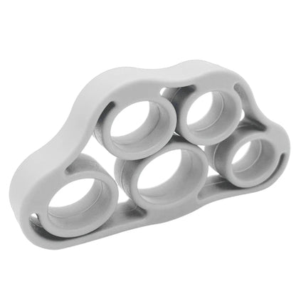 5 Finger Finger Strength Grip Band Mini Silicone Hand Exerciser Gripper Muscle Building Injury Recovery for Gym Fitness Training