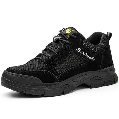 Safety Shoes Men for Work Lightweight Sport Sneakers Steel Toes Free Shipping Safety Tennis Protection for the Feet Original