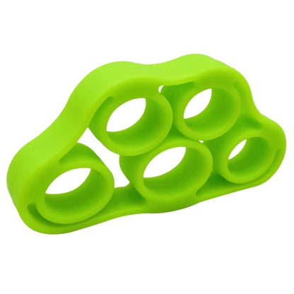 5 Finger Finger Strength Grip Band Mini Silicone Hand Exerciser Gripper Muscle Building Injury Recovery for Gym Fitness Training
