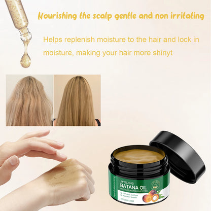Jaysuing Batana oil For hair growth,Hydrating and Repairing Dry Hair,Improve Elasticity and Shine,Soft and Dense Hair Care Oil