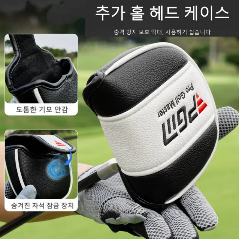 PGM Left Hand Men Golf Clubs Standing Professional Putter Can Pick Up Balls TUG077
