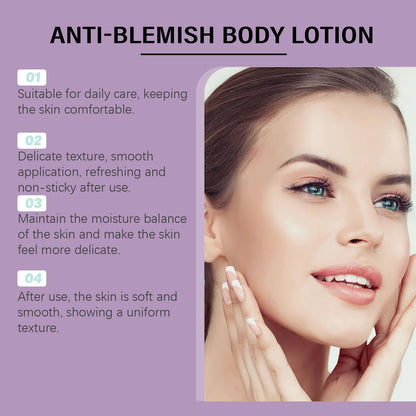 Berry Scented Blemish Lotion Care Facial Moisturizer Reduce Breakouts &amp; Tighten Skin Non-Comedogenic Hydrator Clear Glowing