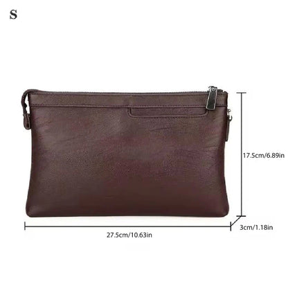 Business Clutch Bag High Quality PU Envelope Bags Fashion Brand Design Handbags Casual Travel Men&