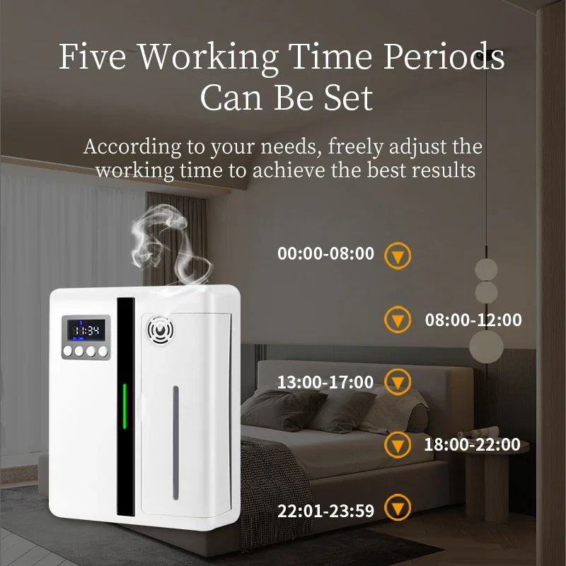 NAMSTE Hotel Professional Aroma Diffuser Electric Aromati Oasis 160ML Essential Oil Capacity Air Freshener Bluetooth Control