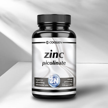 Zinc Picolinate Capsules - Boosts Immune Support, Sleep &amp; Energy