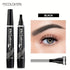 Waterproof Eyebrow Pen 4 Tip Microblade Effect