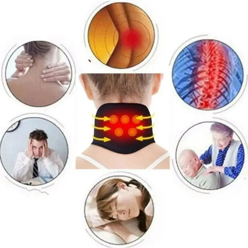 Self-Heating Neck Support Brace Magnetic Cervical Massage