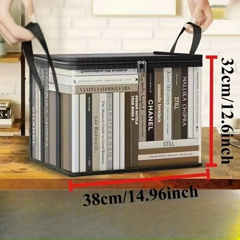 3PCS Heavy-duty Transparent Storage Box with Flip Cover - Space Saving Stackable Design, Suitable for Books, Clothing, Toys