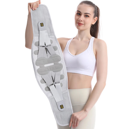 Back Brace Adjustable Back Support Belt Breathable Lower Back Brace for Lower Pain Relief Lumbar Support Belt