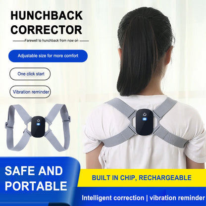 Smart Correction Belt Sensor Orthosis Invisible Reminder Adult &amp; Child Sitting Posture Hunchback Back Smart Posture Corrector