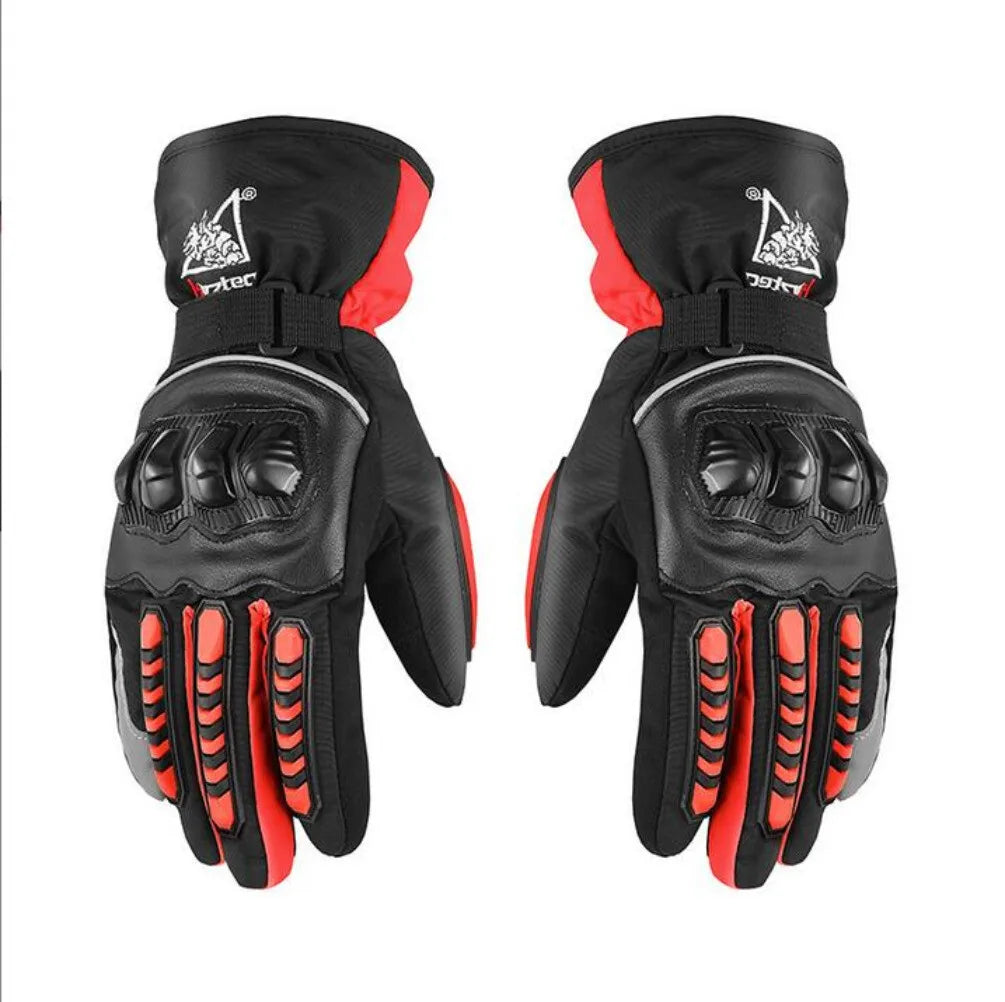 Winter Motorcycle Gloves for Men Women Touch Screen Motocross Riding Gloves Windproof Cold Weather Warmer Full Finger Gloves