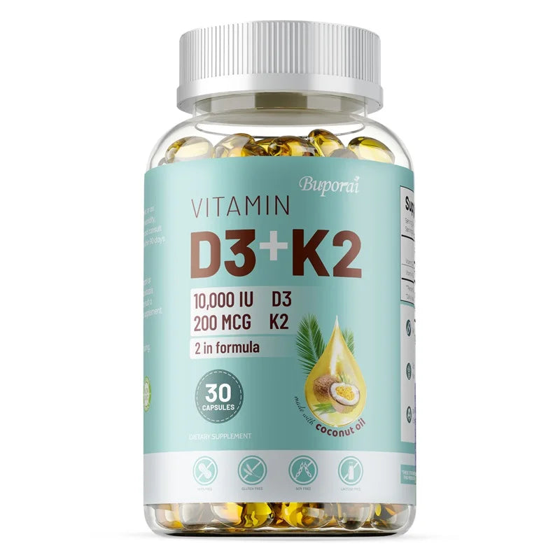 Vitamin D3 K2 Supplement 