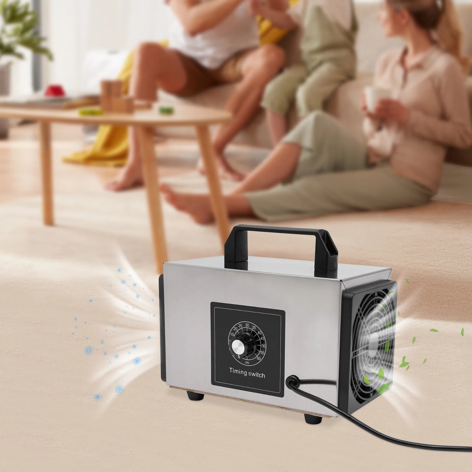 Ozone Generator Ozone Odor Eliminator Odor Removal Air Purifier  120W  110V US Standard