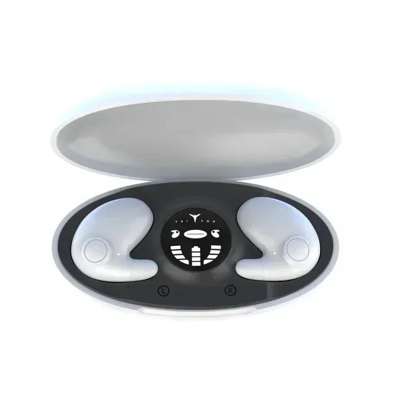 HiFi Stereo Sports Wireless Headsets Mini Bluetooth 5.3 Earphones ENC Noise Cancelling Earbuds Invisible Sleep Headphones
