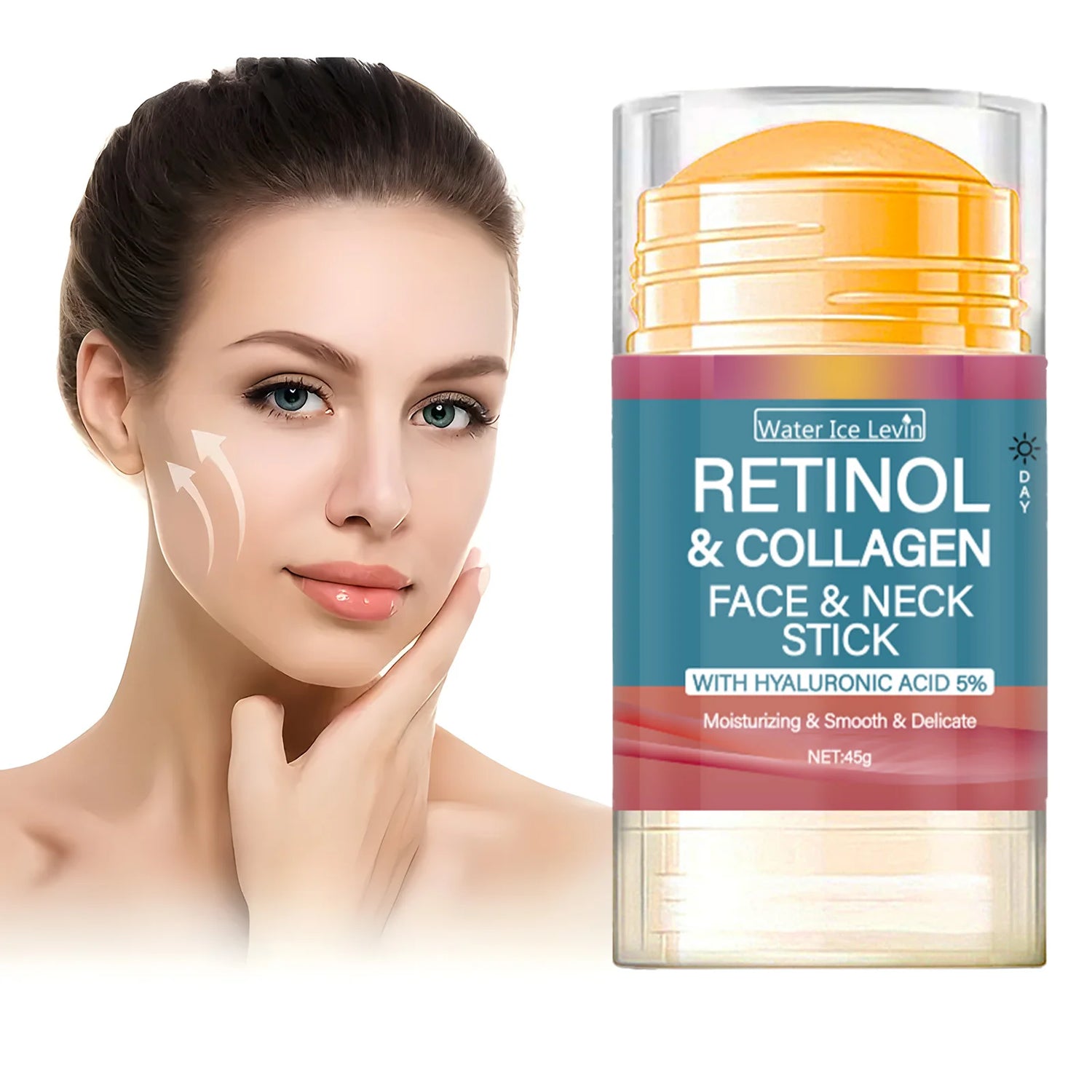 Retinol and Collagen Facial and Neck Care Stick