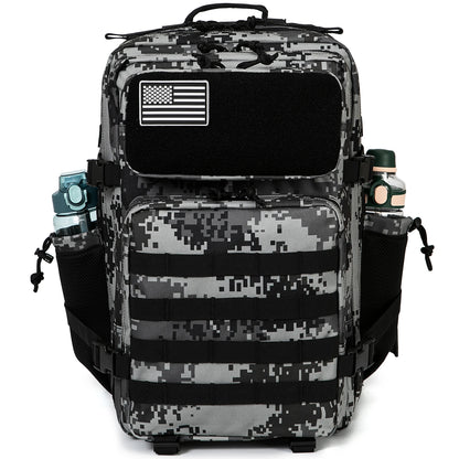 45L Tactical Backpack for Men  Outdoor camping equipment back pack Hiking Survival Rucksack travel backpacks School Bag