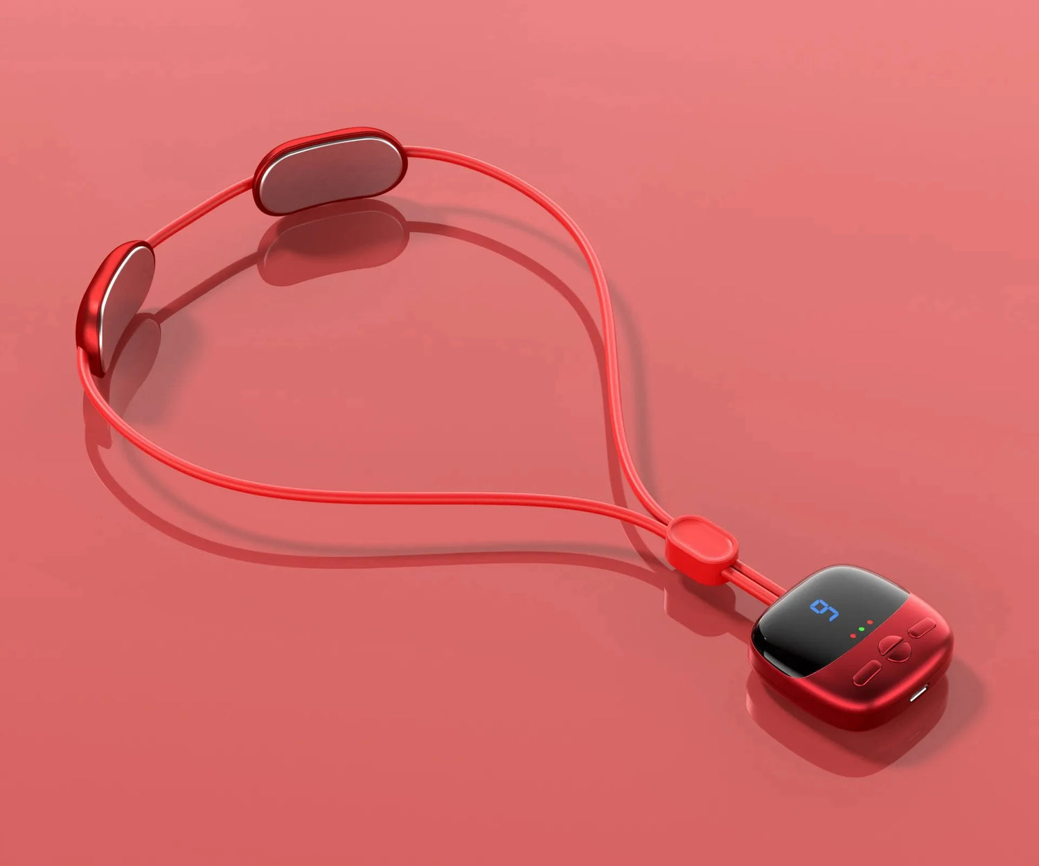 Smart Cervical Massager System - 5 Frequency Modes with Ergonomic Wrap Design for Office &amp; Travel