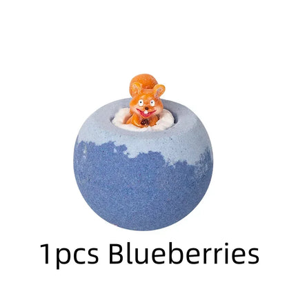 100G Bath Bombs with Surprise Toys for Kids, Inside for Kids &amp; Boys and Girls Holiday Bubble Bath with Cheerful Scent