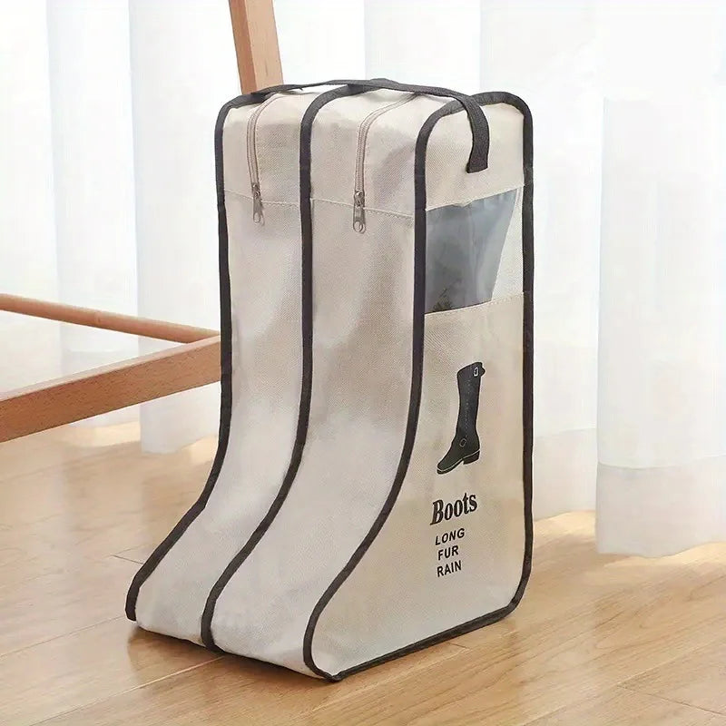 1pc Multi-Functional Boot Storage Bags with Handles, Shoe Protector Bags Suitable for Long and Short Boots - Lightweight Design