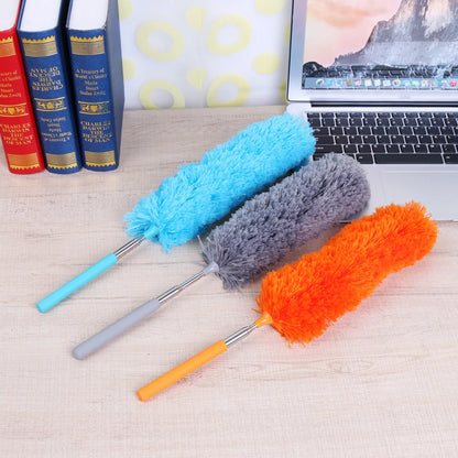 Duster Dust Cleaner Adjustable Stretch Extend Microfiber Feather Duster Furniture Dust Brush Household Cleaning Tools