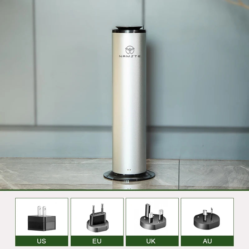 1500m³ Home Fragrance Perfume Oil Scent Diffuser Machine 500ML Air Freshener Metal Body Dorm Room Essentials WIFI Bluetooth APP